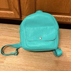 Portland leather goods mini snap backpack key west